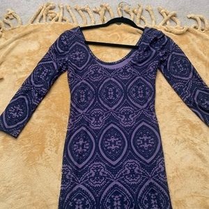 Free People Violet mini dress